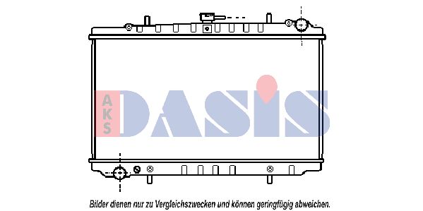 AKS DASIS radiatorius, variklio aušinimas 070630N